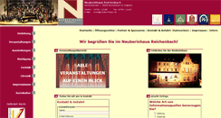 Desktop Screenshot of neuberinhaus.de
